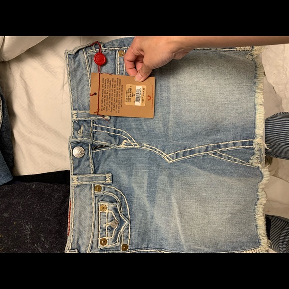 Lots of True Religion Jean shorts sz26 - Picture 1 of 11